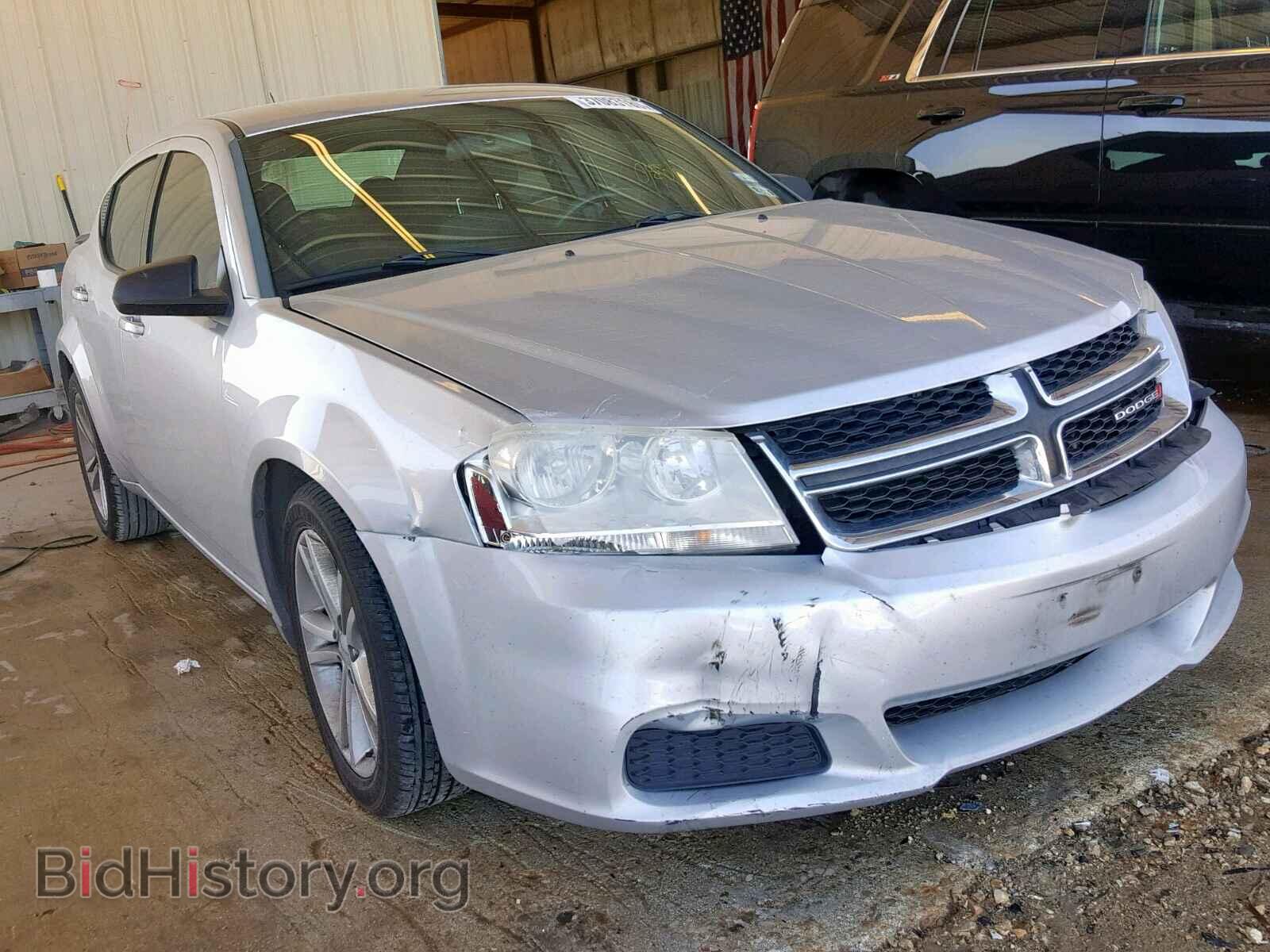 Фотография 1C3CDZAG8CN314539 - DODGE AVENGER 2012