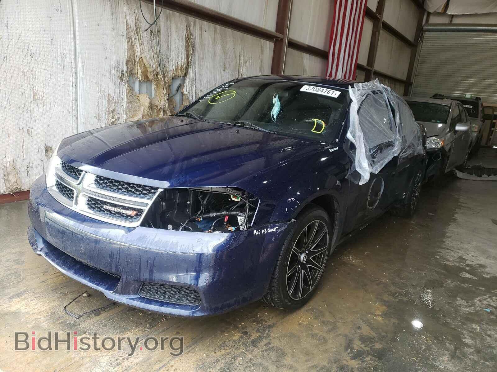 2013 DODGE AVENGER - VIN: 1C3CDZAB5DN619776 - Фото 2