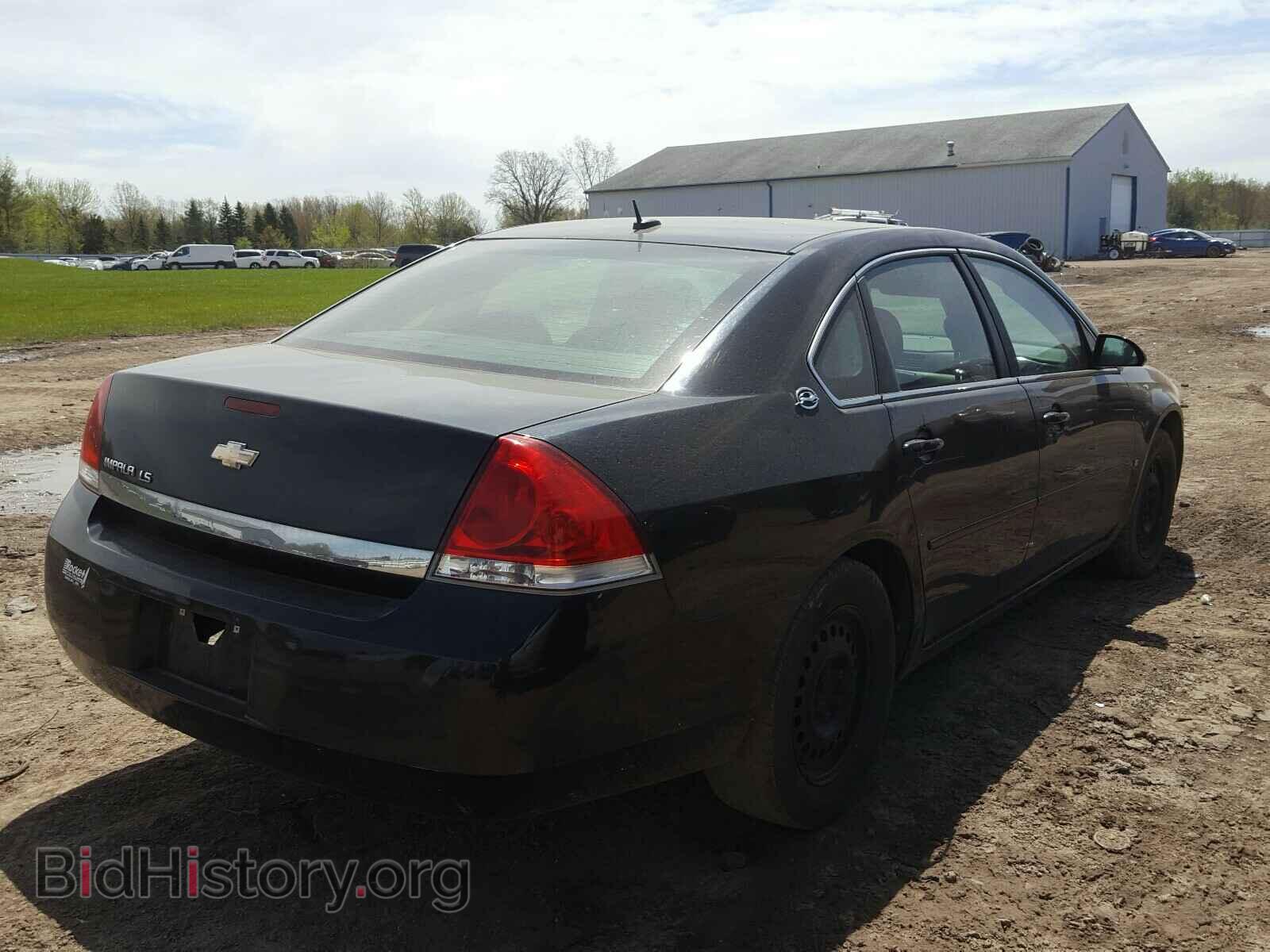 2008 CHEVROLET IMPALA - VIN: 2G1WB58N181372196 - Фото 4