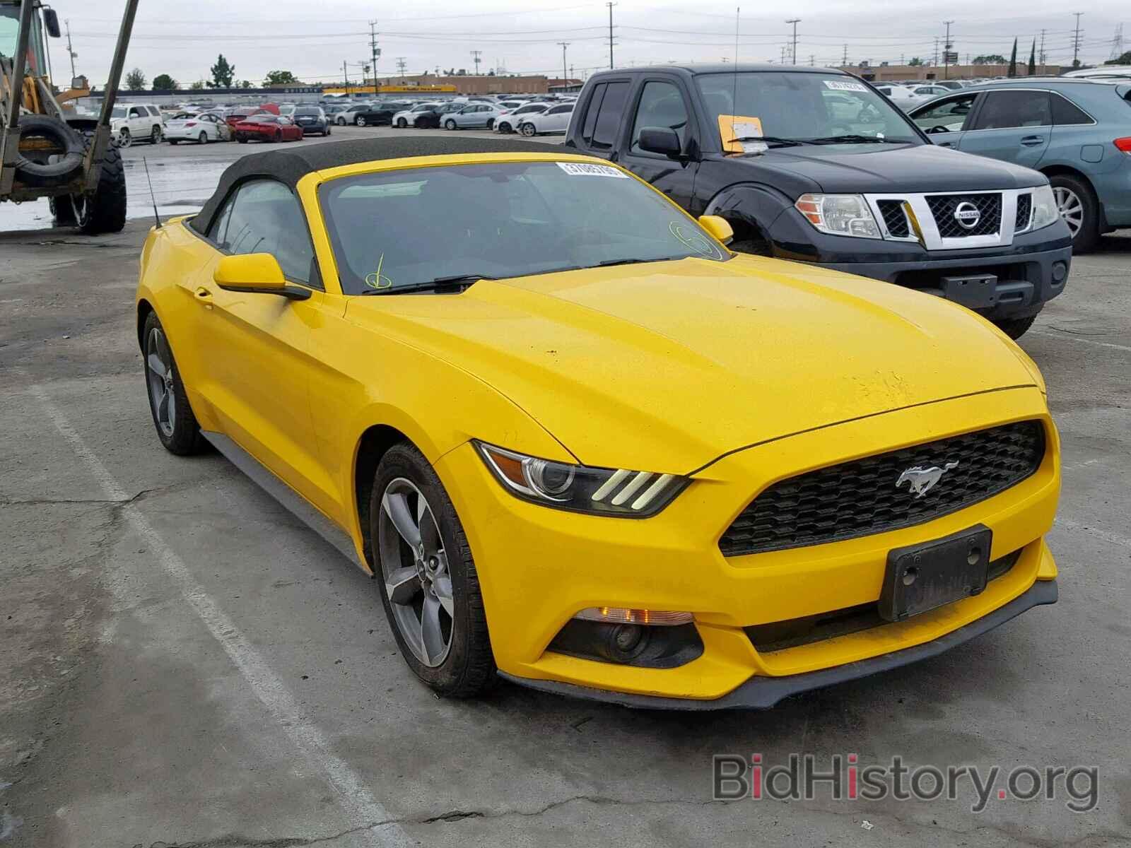 Photo 1FATP8EM7G5318848 - FORD MUSTANG 2016