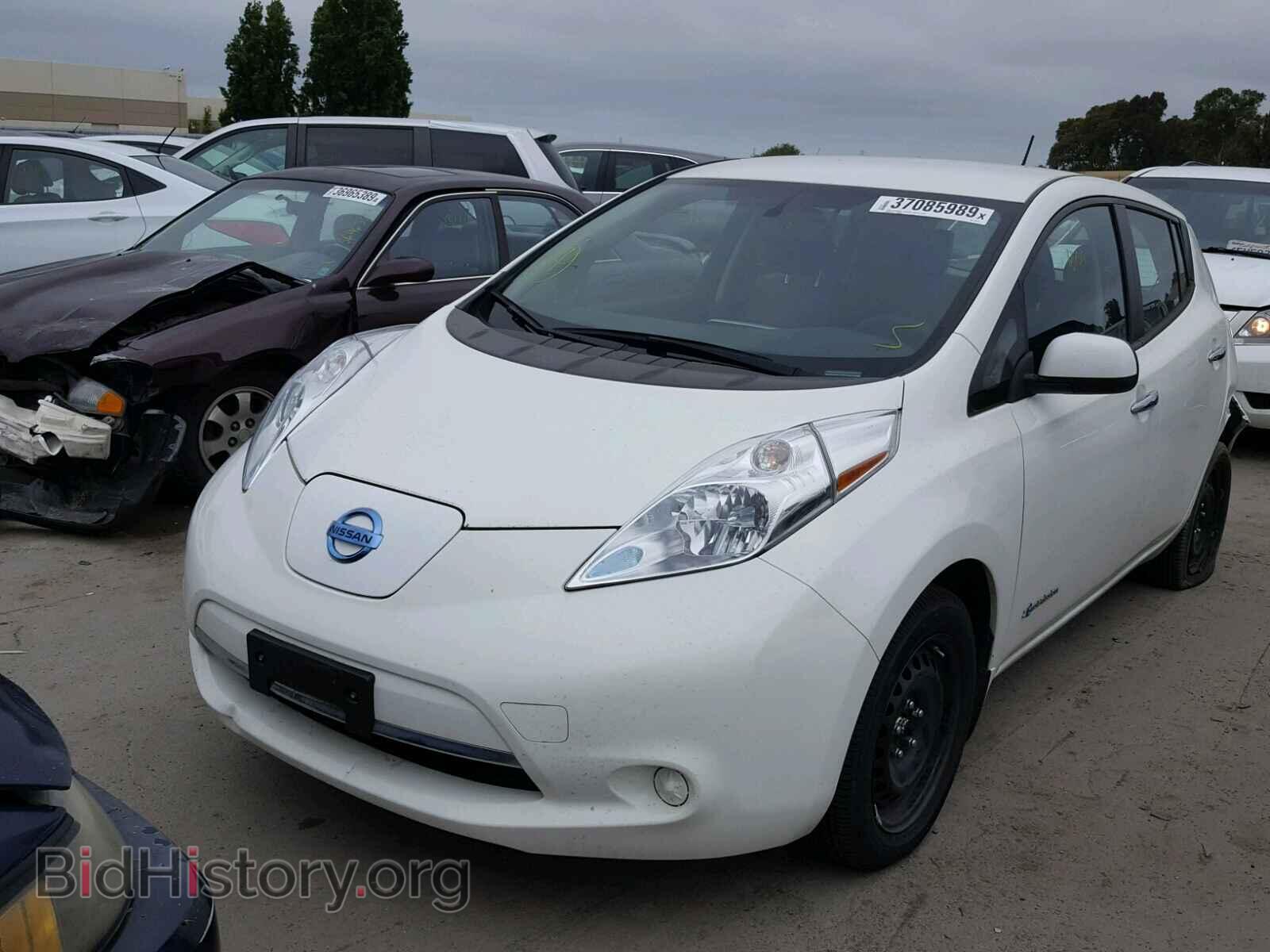 2017 NISSAN LEAF - VIN: 1N4BZ0CP3HC310375 - Фото 2