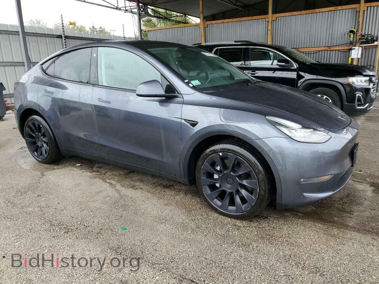 2022 TESLA MODEL Y - VIN: 7SAYGDEE6NF480244 - Фото 4