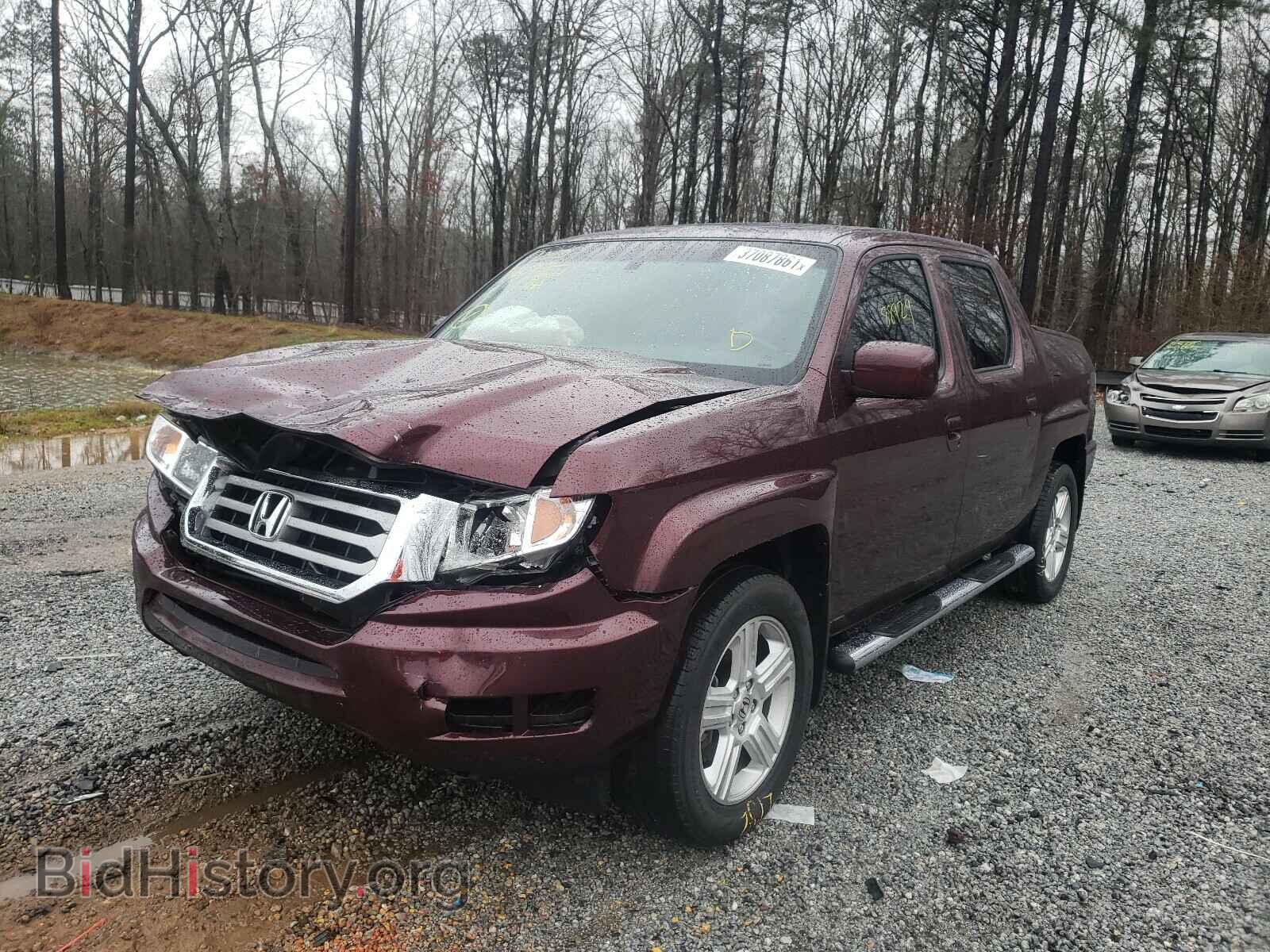 2012 HONDA RIDGELINE - VIN: 5FPYK1F58CB454886 - Фото 2