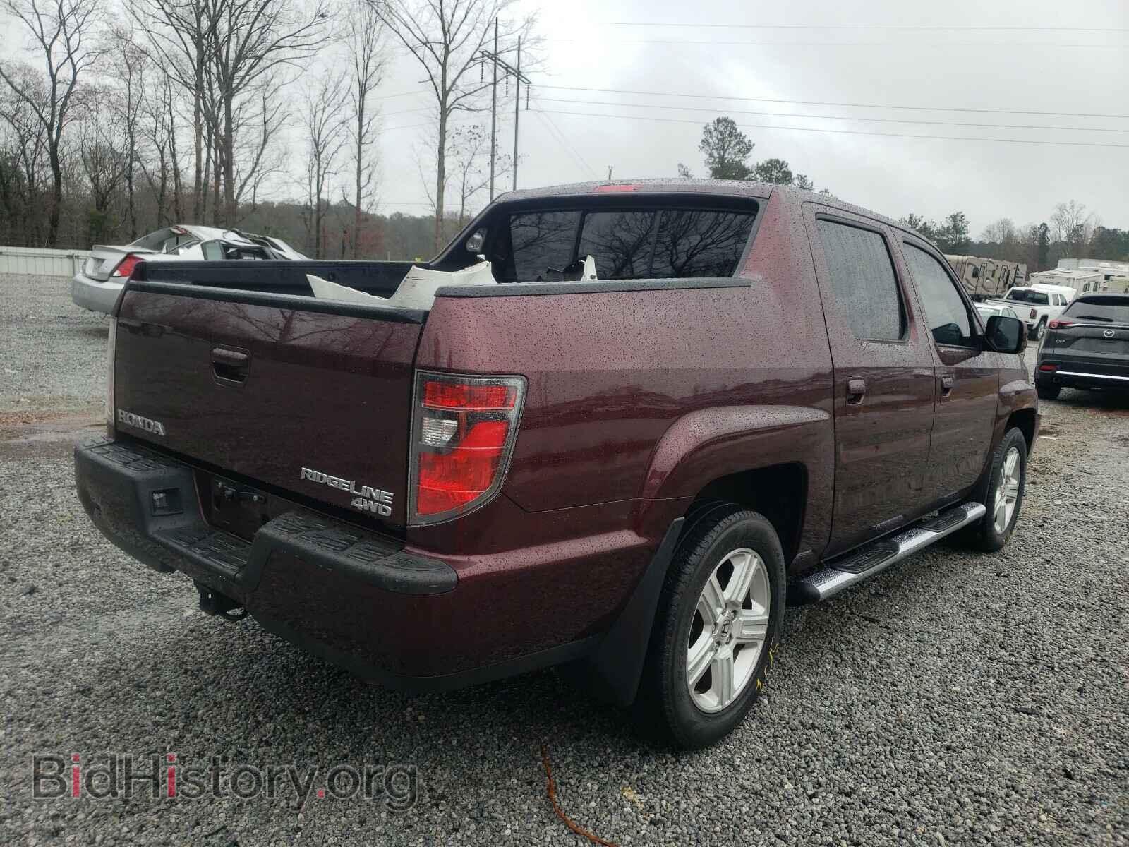 2012 HONDA RIDGELINE - VIN: 5FPYK1F58CB454886 - Фото 4