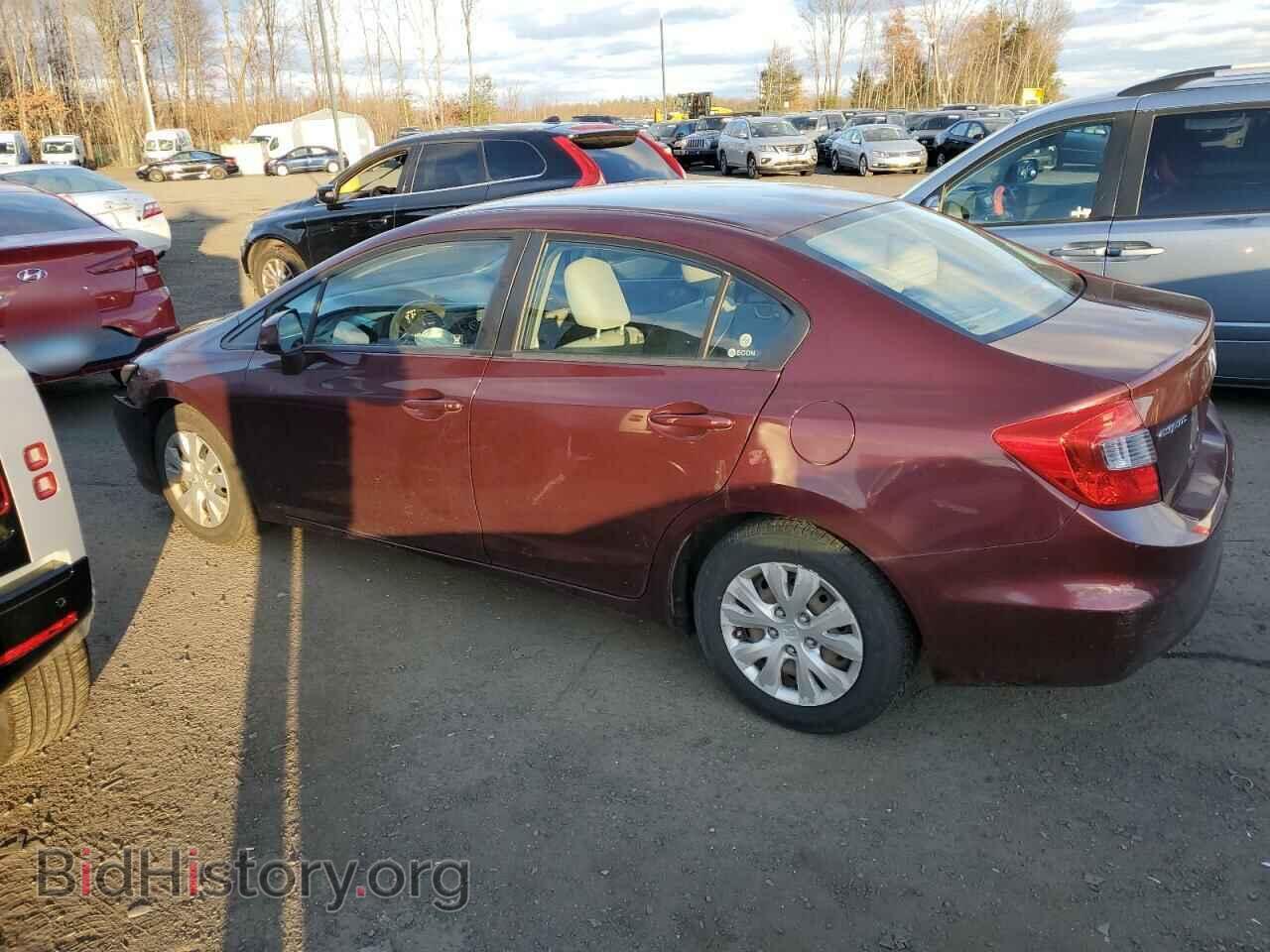 2012 HONDA CIVIC - VIN: 19XFB2F50CE377121 - Фото 2