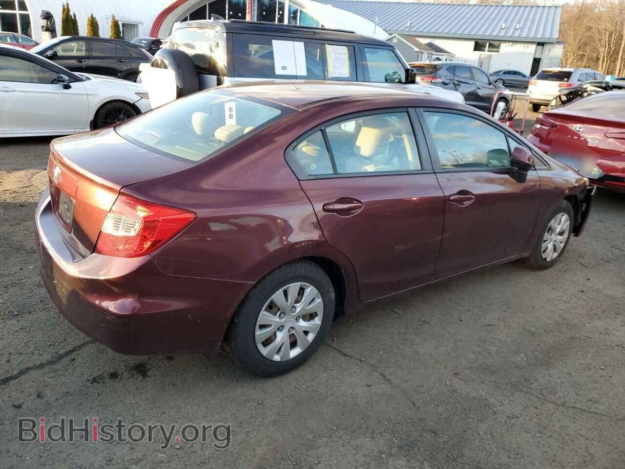 2012 HONDA CIVIC - VIN: 19XFB2F50CE377121 - Фото 3