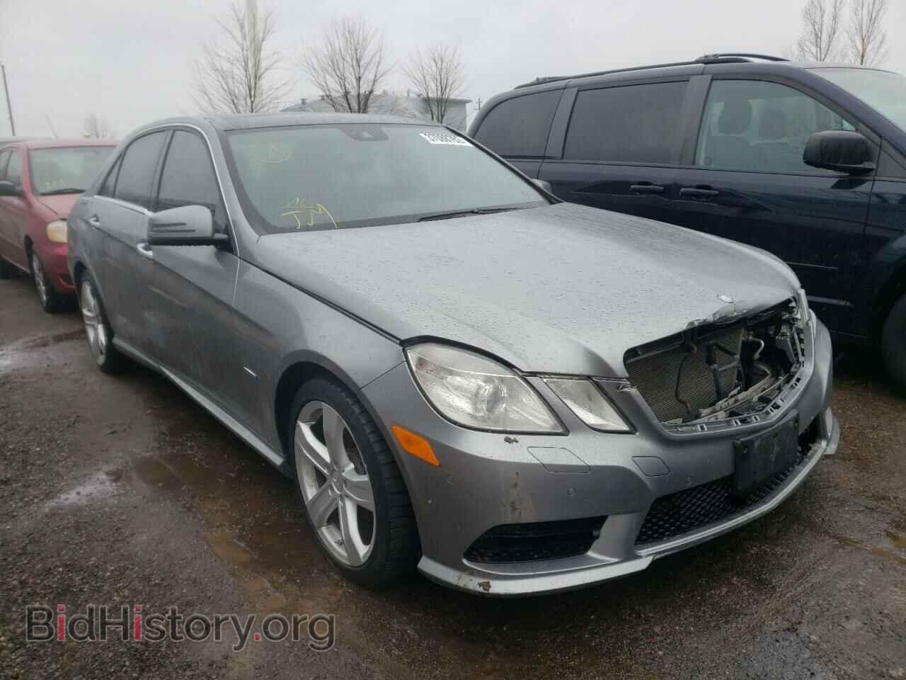 Photo WDDHF8JB5CA572203 - MERCEDES-BENZ E-CLASS 2012