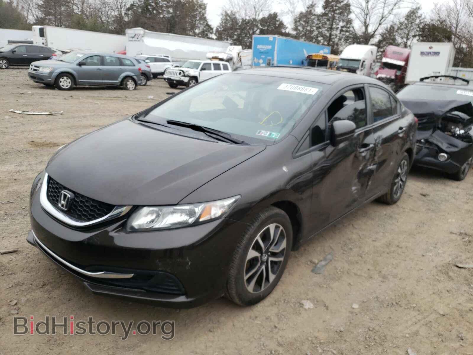 2014 HONDA CIVIC - VIN: 2HGFB2F8XEH516657 - Фото 2