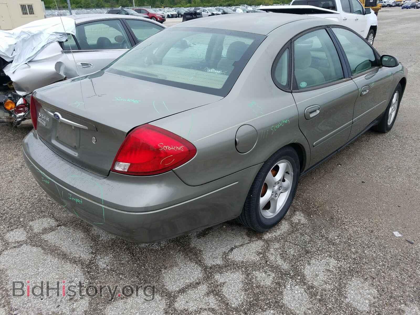 2002 FORD TAURUS - VIN: 1FAFP53U72A105185 - Фото 4