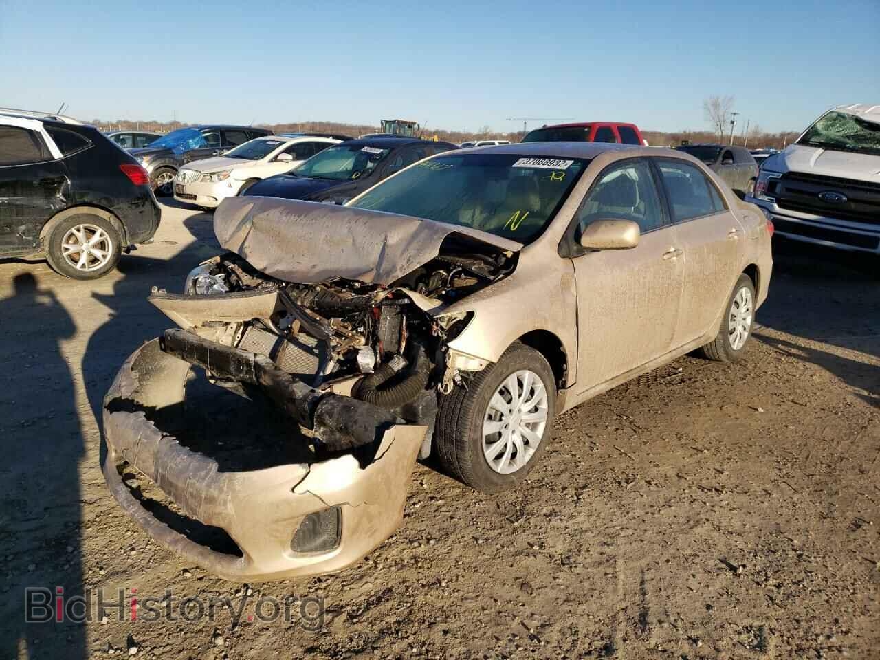 2013 TOYOTA COROLLA - VIN: 2T1BU4EE3DC949367 - Фото 2