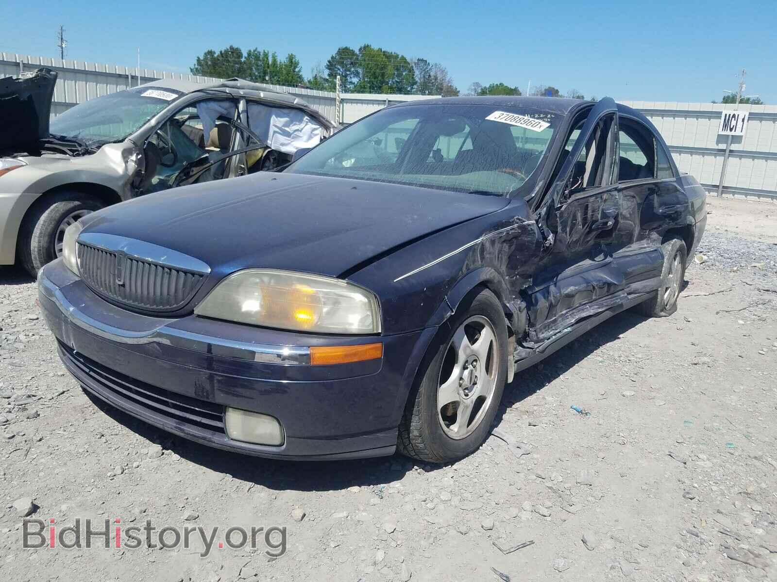 2002 LINCOLN LS SERIES - VIN: 1LNHM86S42Y634703 - Фото 2