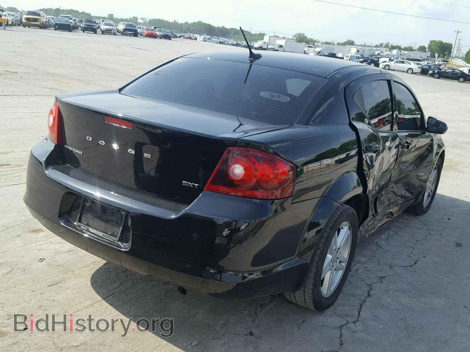 2013 DODGE AVENGER - VIN: 1C3CDZCBXDN661907 - Фото 4