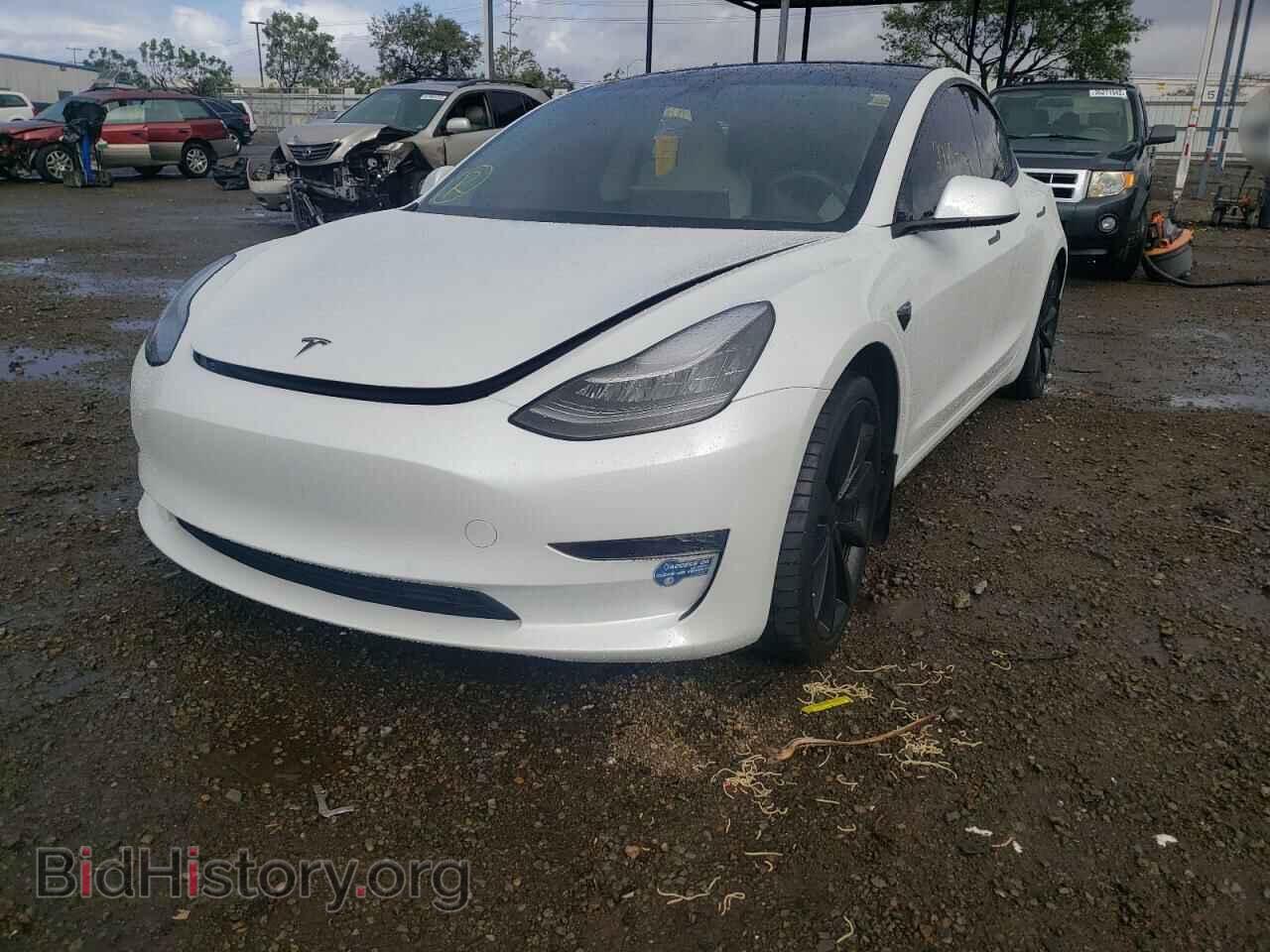 2019 TESLA MODEL 3 - VIN: 5YJ3E1EB7KF368050 - Фото 2