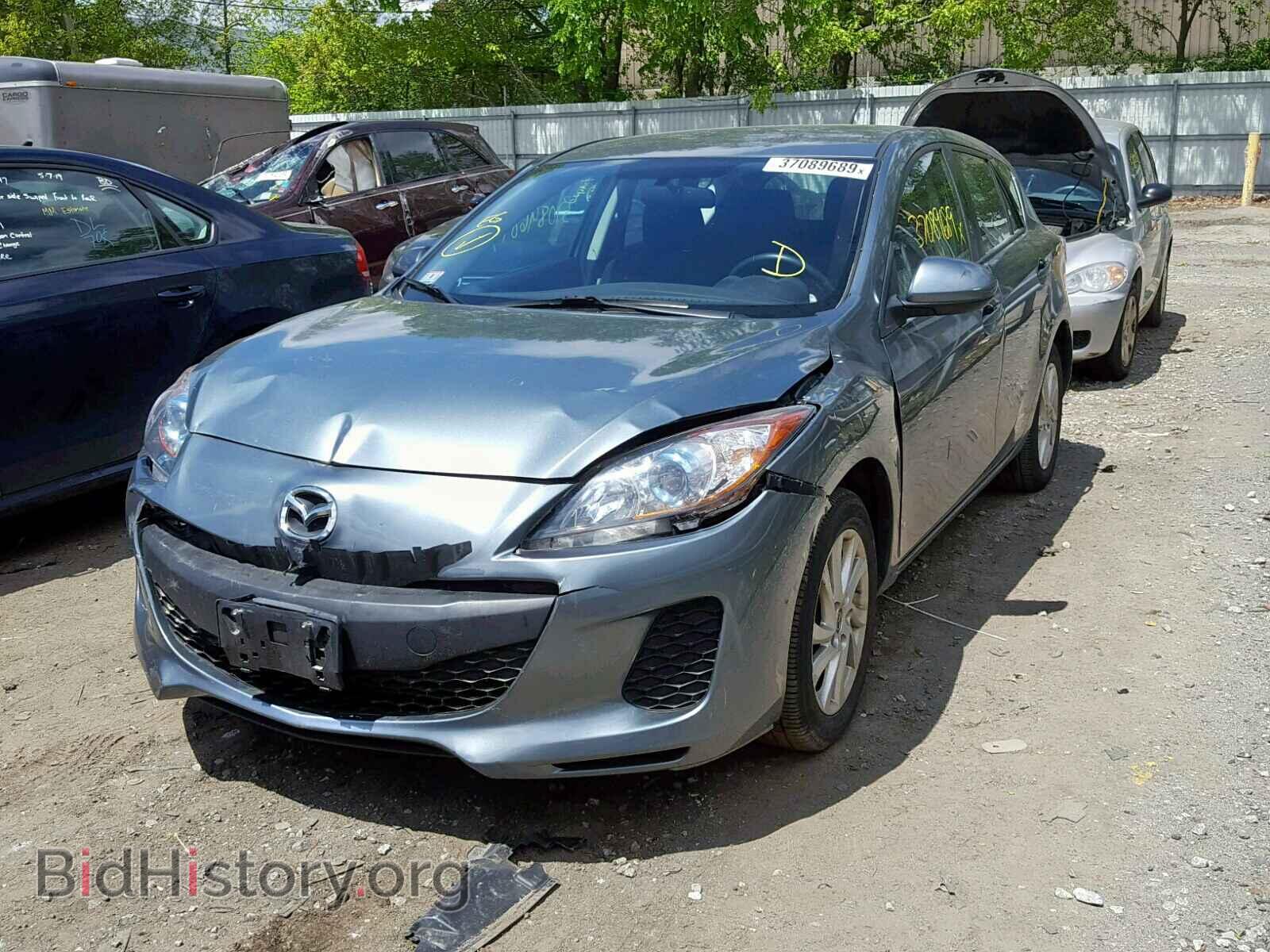 2013 MAZDA 3 - VIN: JM1BL1LP4D1771947 - Фото 2