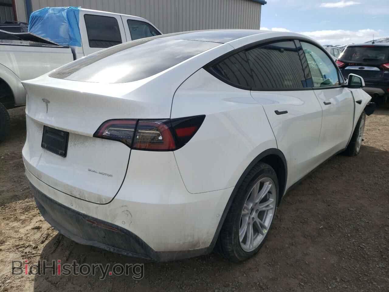 2021 TESLA MODEL Y - VIN: 5YJYGDEE0MF190643 - Фото 4