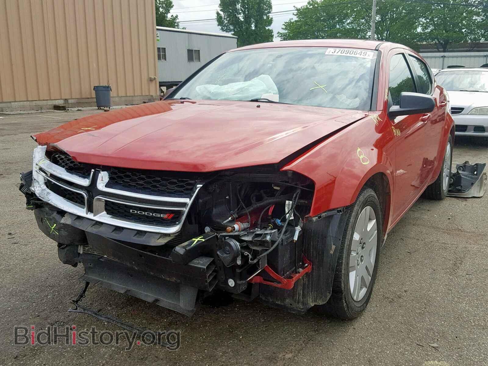 2013 DODGE AVENGER - VIN: 1C3CDZAB3DN757364 - Фото 2