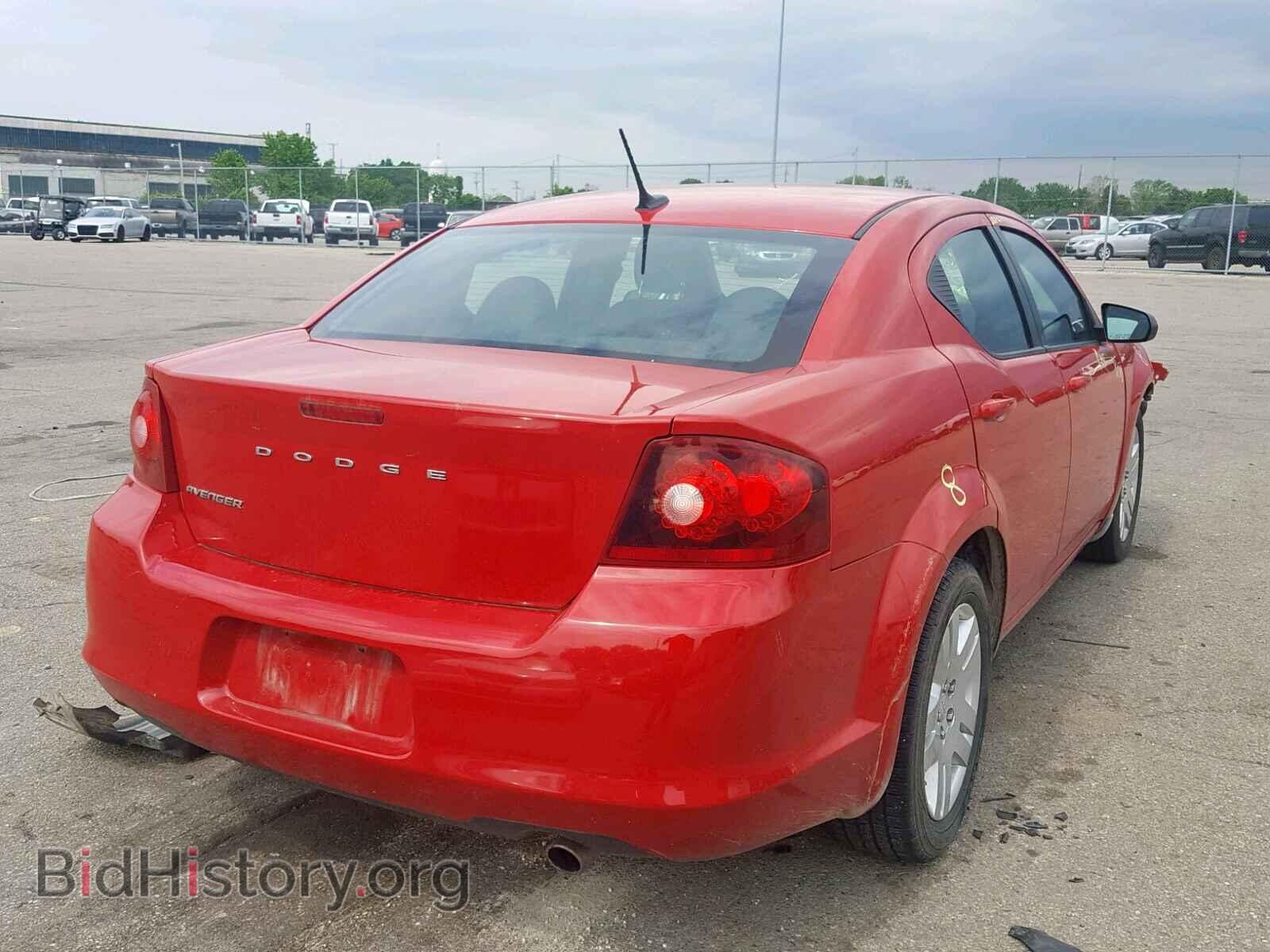 2013 DODGE AVENGER - VIN: 1C3CDZAB3DN757364 - Фото 4