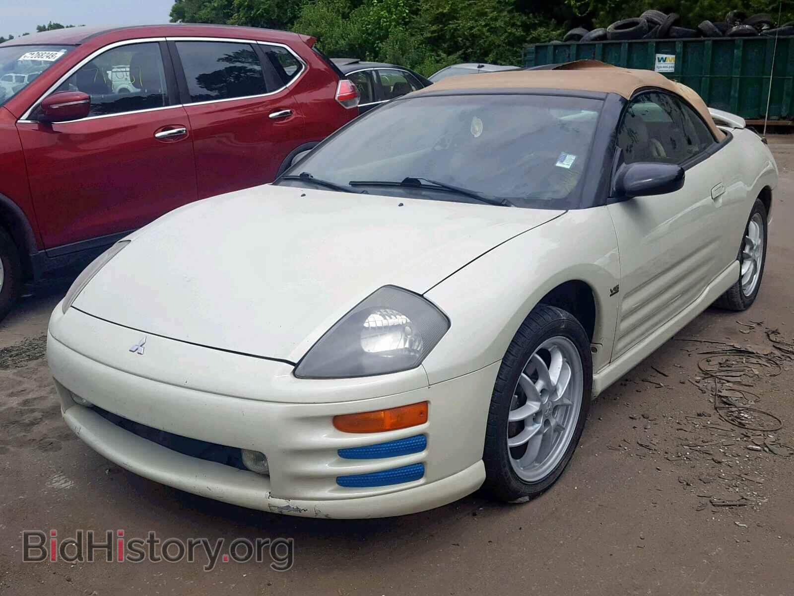 2002 MITSUBISHI ECLIPSE - VIN: 4A3AE85H02E061368 - Фото 2