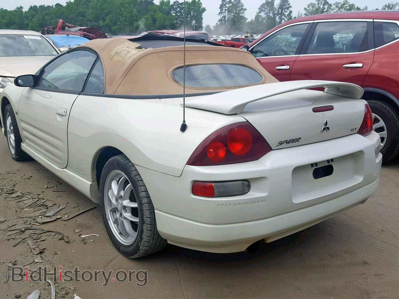 2002 MITSUBISHI ECLIPSE - VIN: 4A3AE85H02E061368 - Фото 3