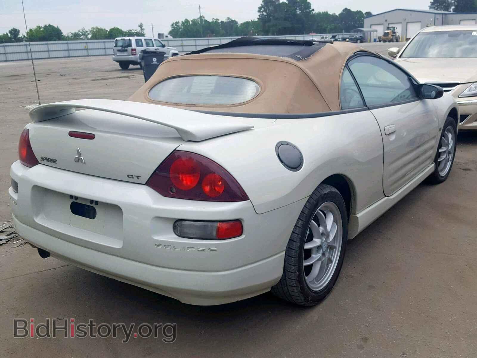 2002 MITSUBISHI ECLIPSE - VIN: 4A3AE85H02E061368 - Фото 4