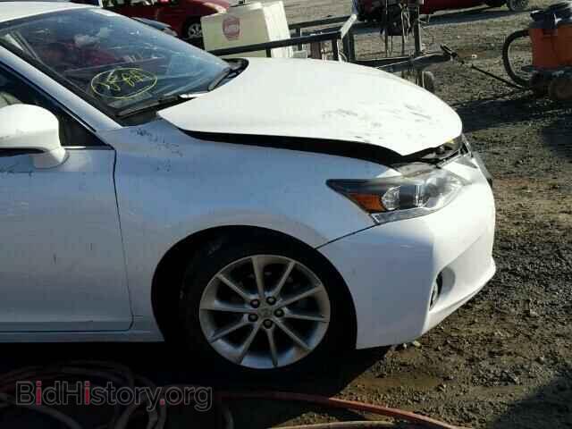 2012 LEXUS CT 200 - VIN: JTHKD5BH2C2099246 - Фото 10