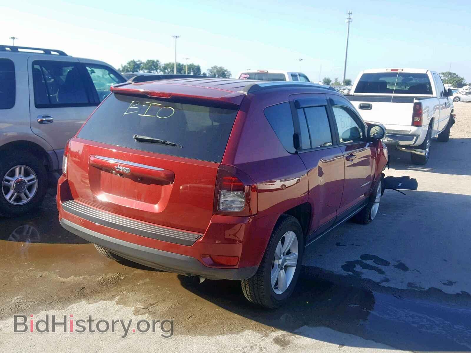 2014 JEEP COMPASS SP - VIN: 1C4NJCBB7ED647983 - Фото 4