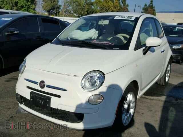 2012 FIAT 500 - VIN: 3C3CFFAR4CT309588 - Фото 2