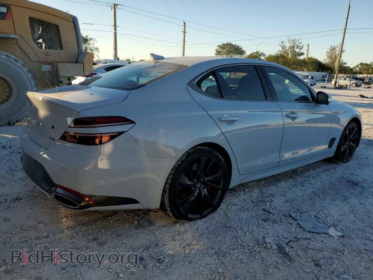 2022 GENESIS G70 BASE - VIN: KMTG54TE1NU096494 - Фото 3