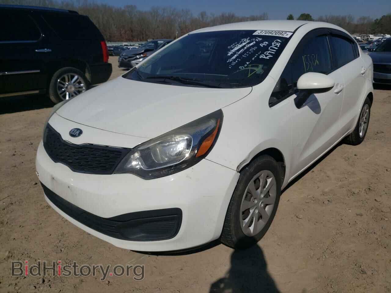 2015 KIA RIO - VIN: KNADM4A30F6427896 - Фото 2