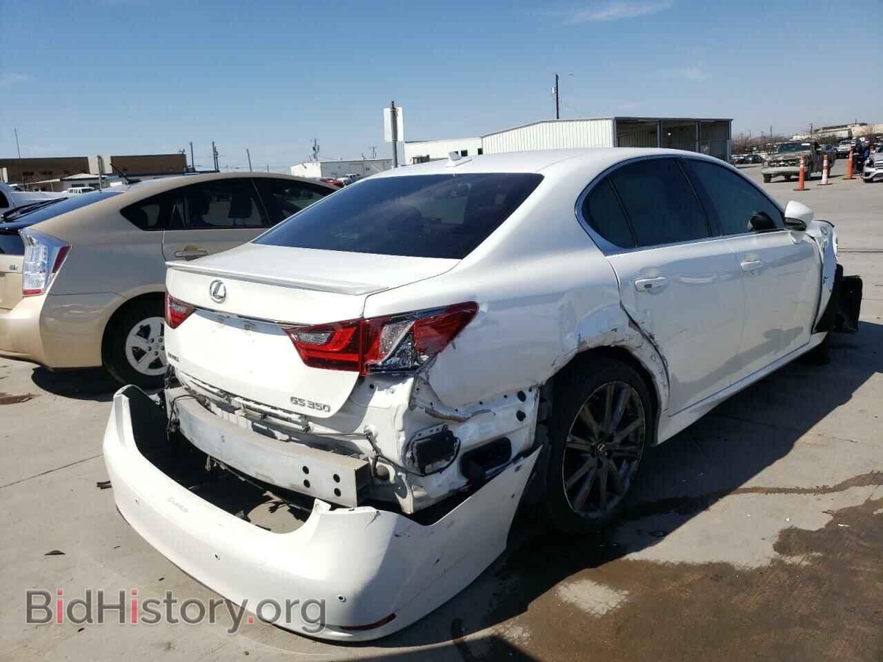 2013 LEXUS GS350 - VIN: JTHBE1BL4D5023506 - Фото 4