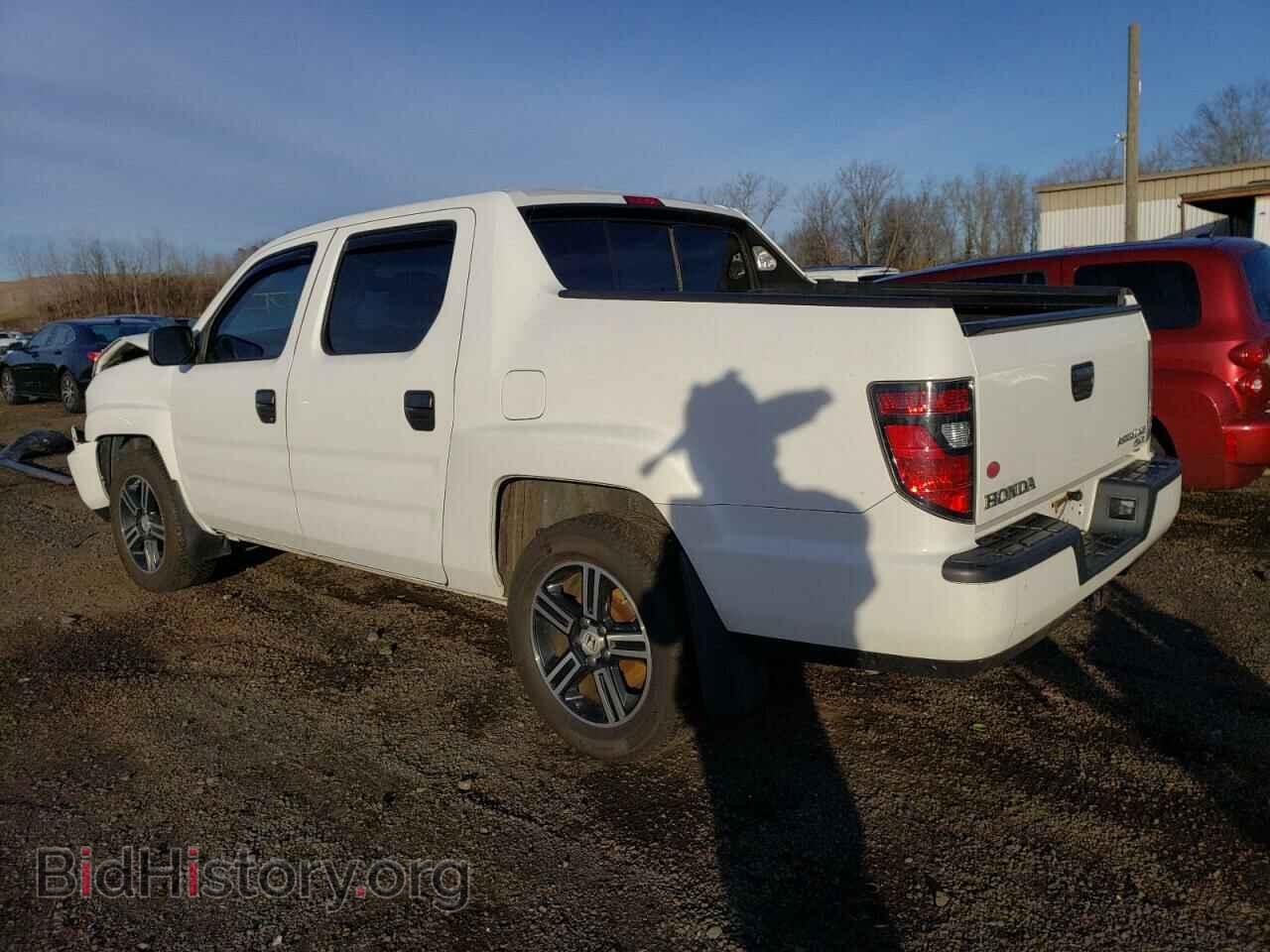2012 HONDA RIDGELINE - VIN: 5FPYK1F7XCB451019 - Фото 2