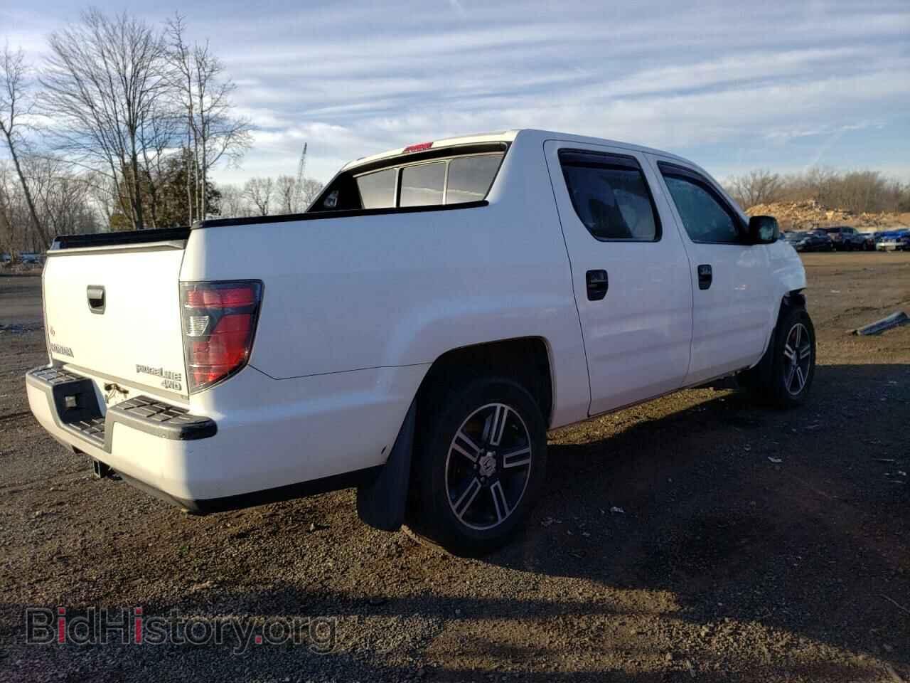 2012 HONDA RIDGELINE - VIN: 5FPYK1F7XCB451019 - Фото 3