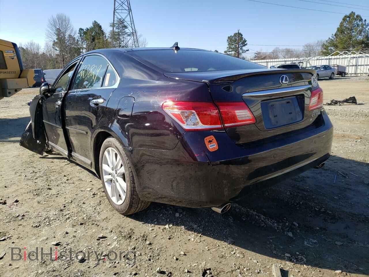 2011 LEXUS ES350 - VIN: JTHBK1EG9B2453151 - Фото 3