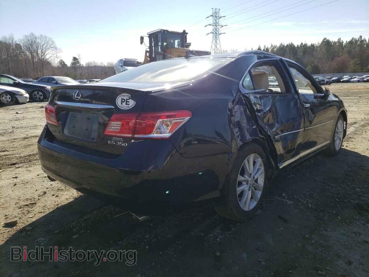 2011 LEXUS ES350 - VIN: JTHBK1EG9B2453151 - Фото 4