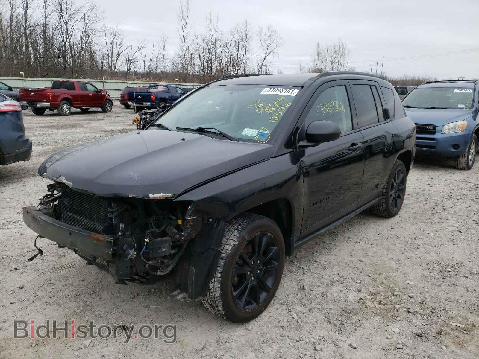 2014 JEEP COMPASS - VIN: 1C4NJCBA1ED674300 - Фото 2