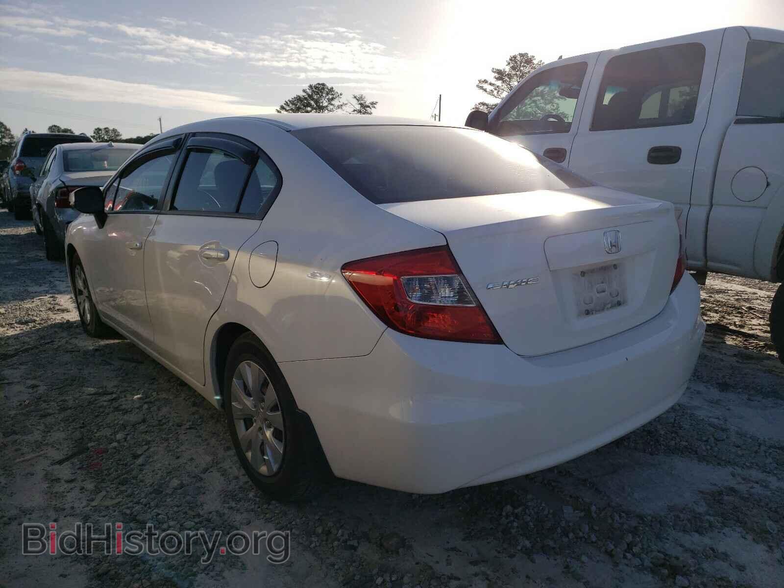 2012 HONDA CIVIC - VIN: 2HGFB2F54CH594161 - Photo 3