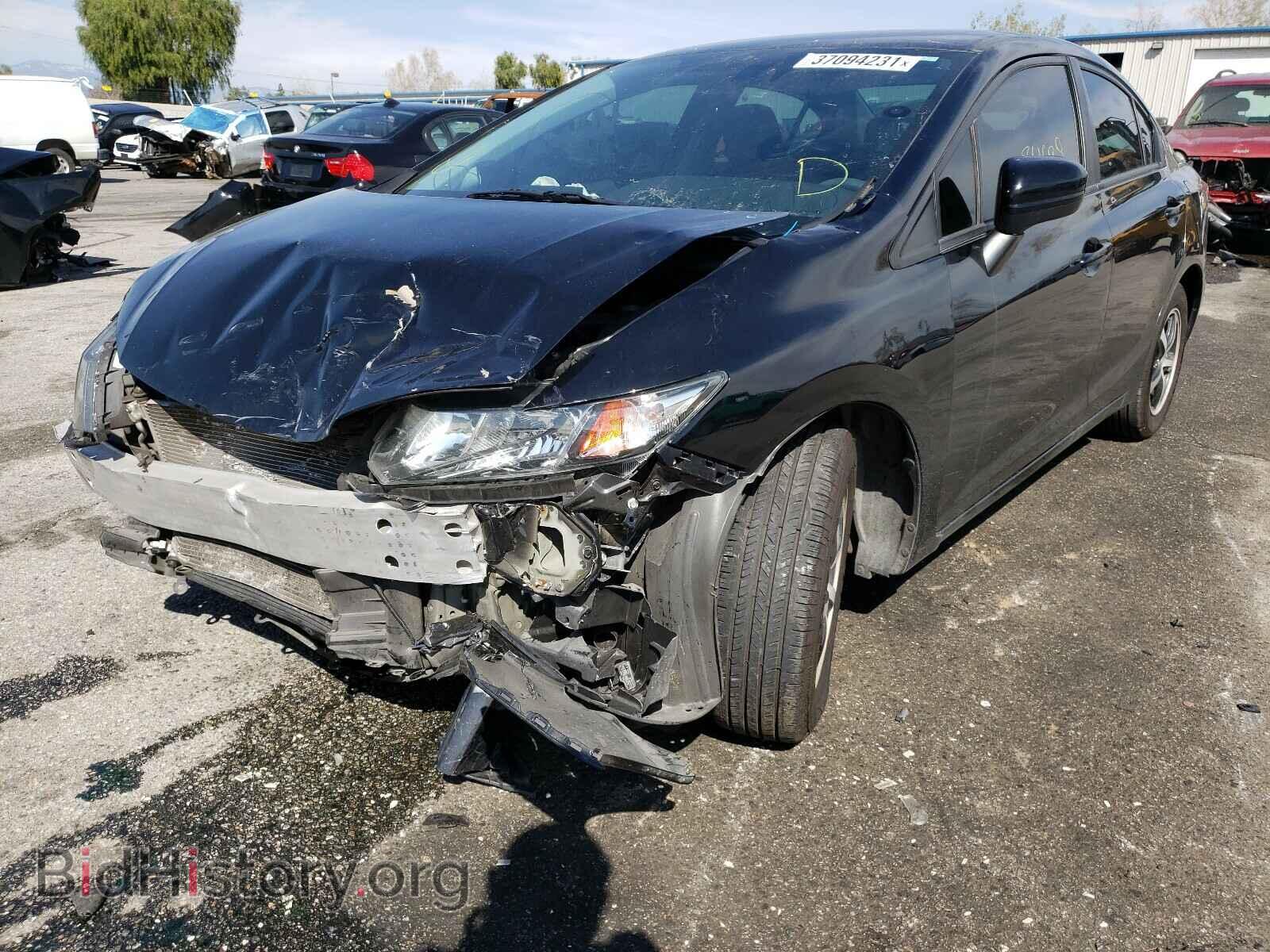 2015 HONDA CIVIC - VIN: 19XFB2F77FE255295 - Photo 2