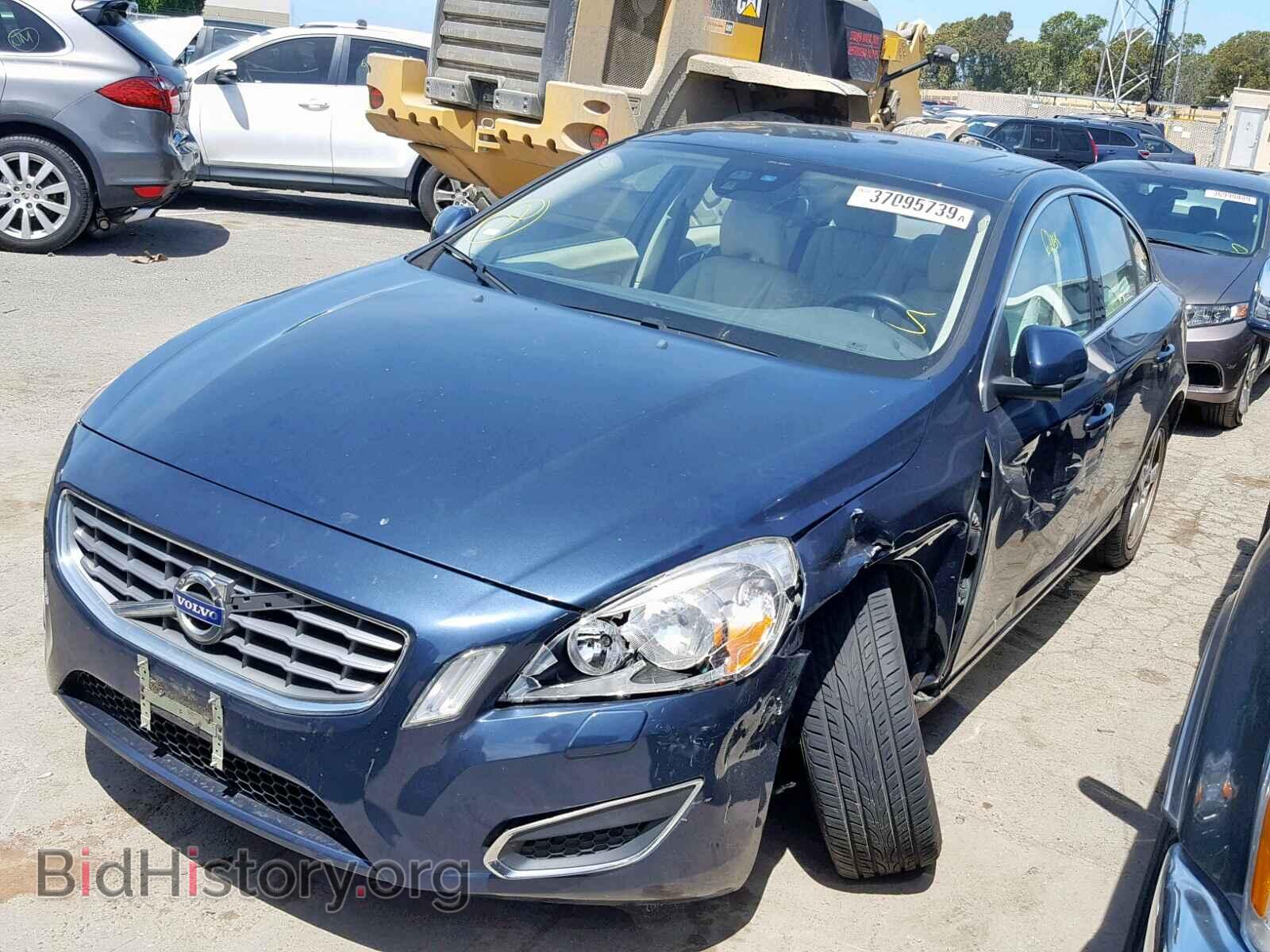 2012 VOLVO S60 - VIN: YV1622FS8C2122732 - Фото 2