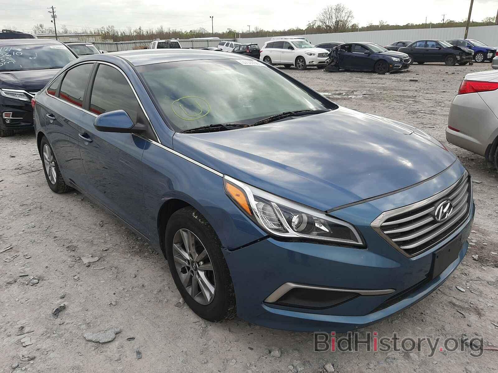 Фотография 5NPE24AF1HH544127 - HYUNDAI SONATA 2017