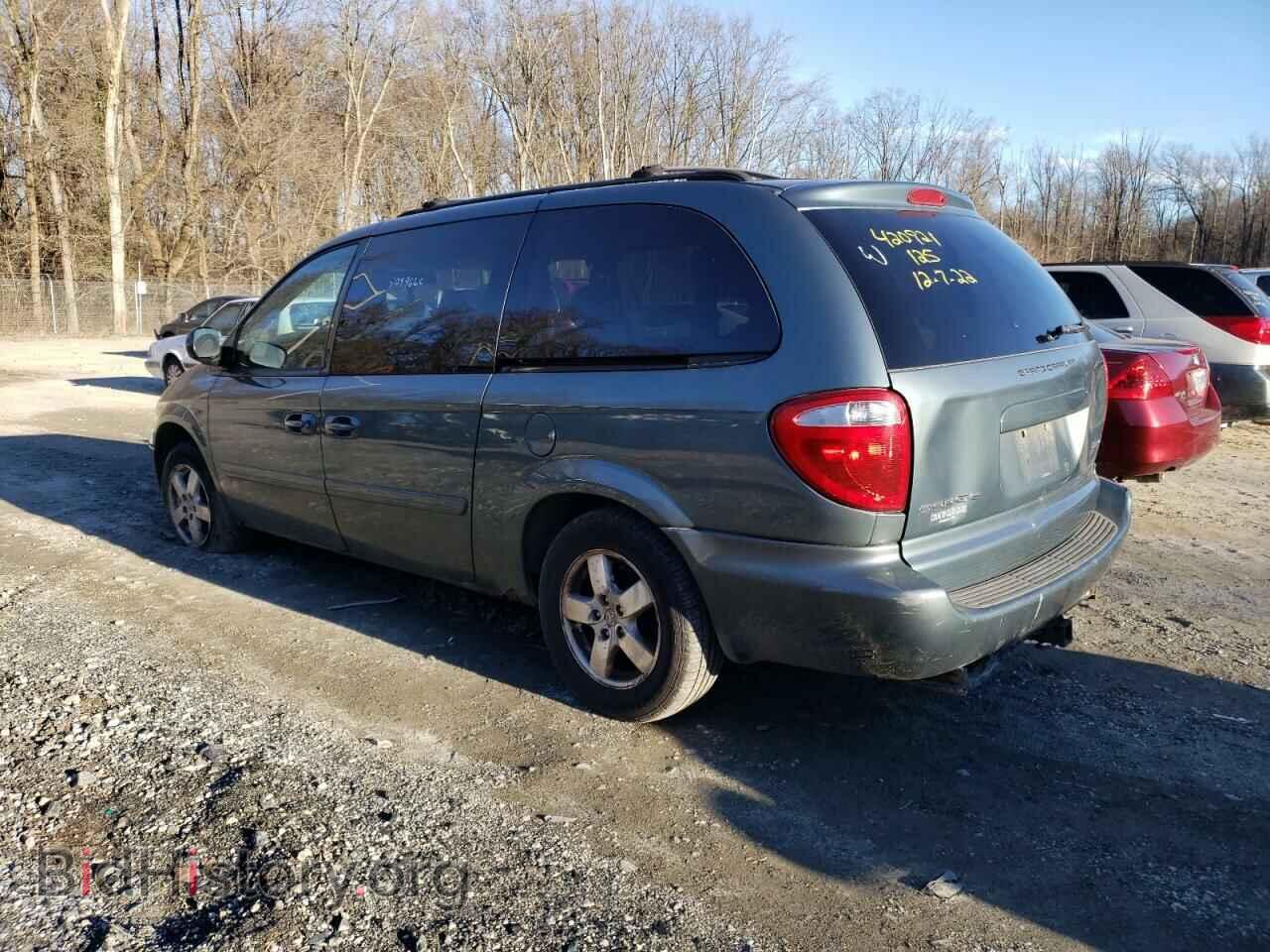 2007 DODGE CARAVAN - VIN: 2D4GP44L97R323164 - Фото 2