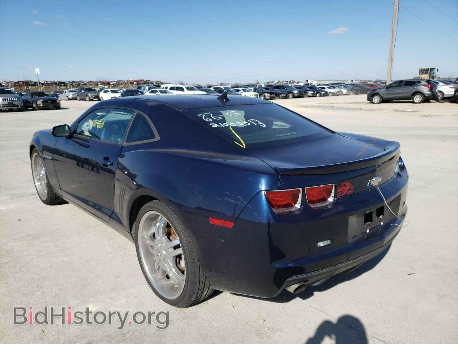 2012 CHEVROLET CAMARO - VIN: 2G1FA1E37C9192035 - Фото 3