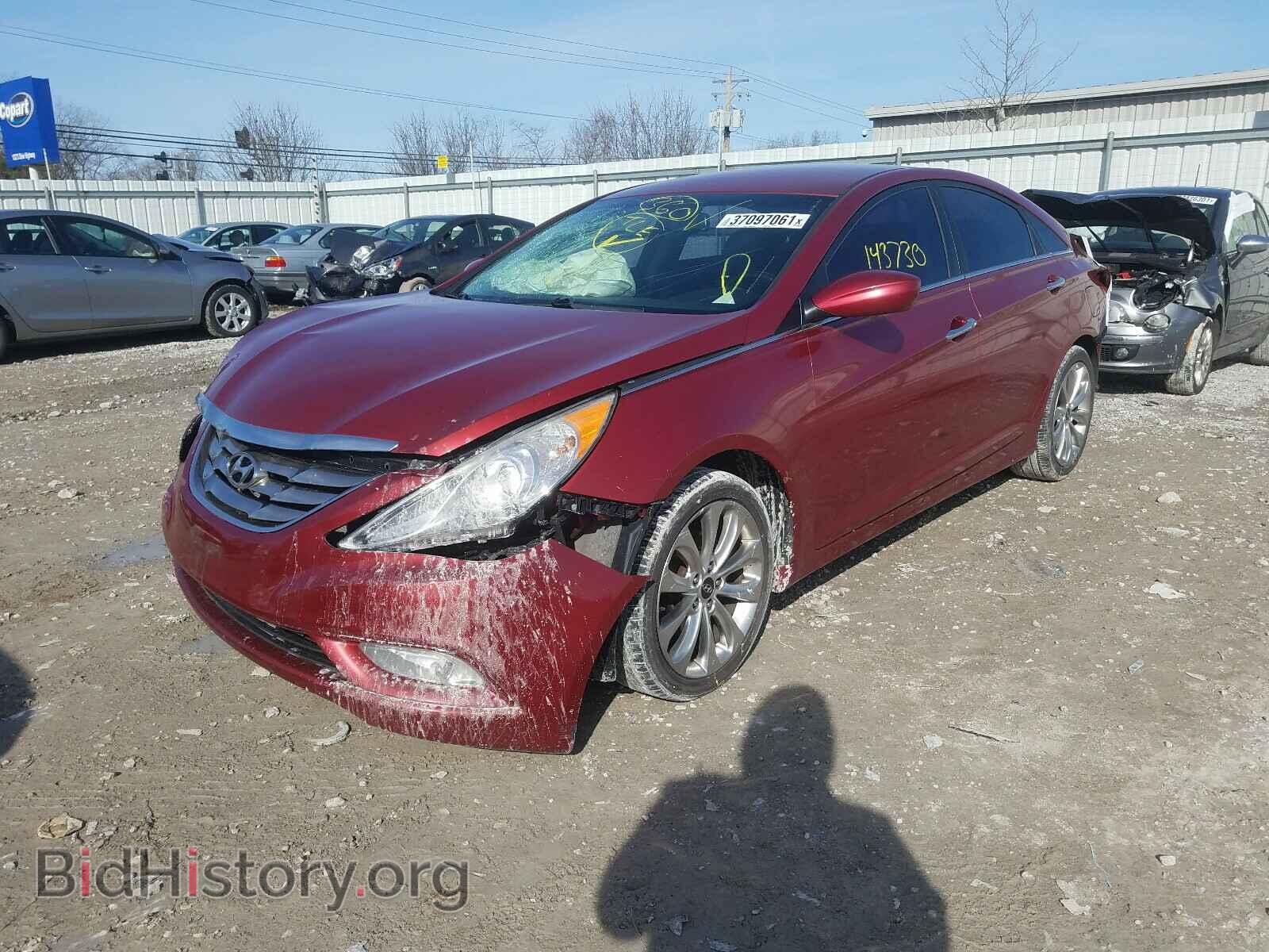 2012 HYUNDAI SONATA - VIN: 5NPEC4AC0CH417025 - Фото 2