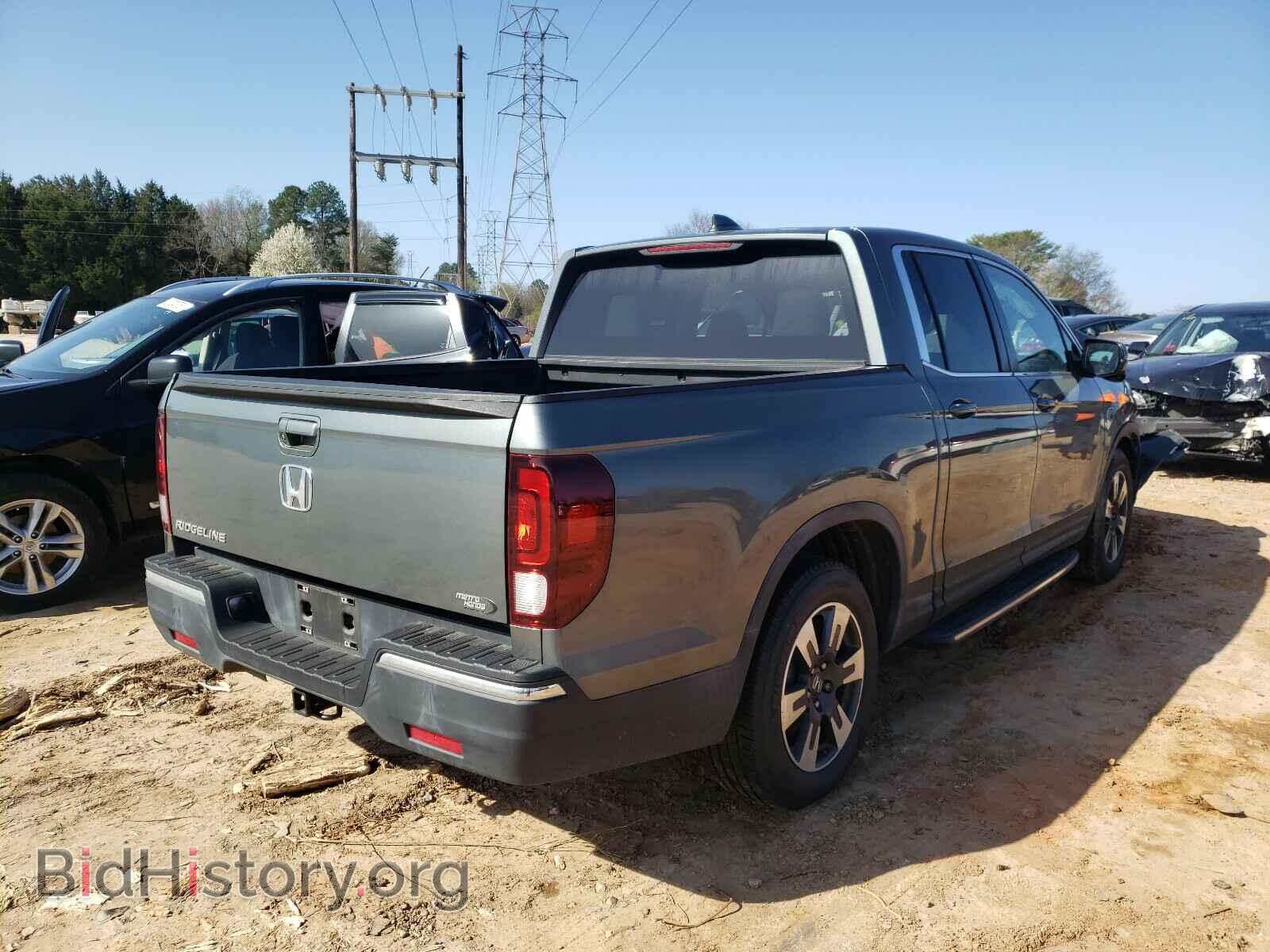 2017 HONDA RIDGELINE - VIN: 5FPYK2F62HB007606 - Фото 4