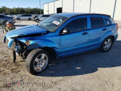 2008 Dodge CALIBER SXT, blue — VIN 1B3HB48B58D663385, Copart
