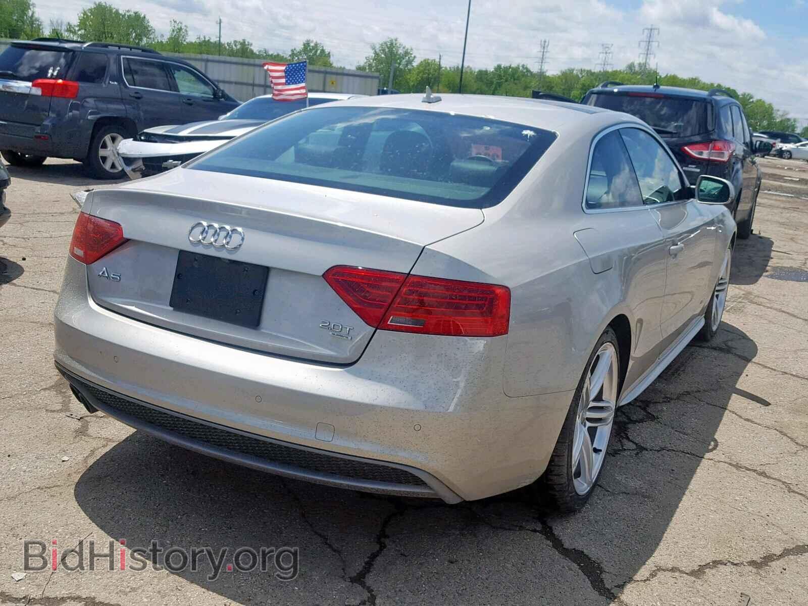2013 AUDI A5 - VIN: WAUWFAFR2DA021854 - Фото 4