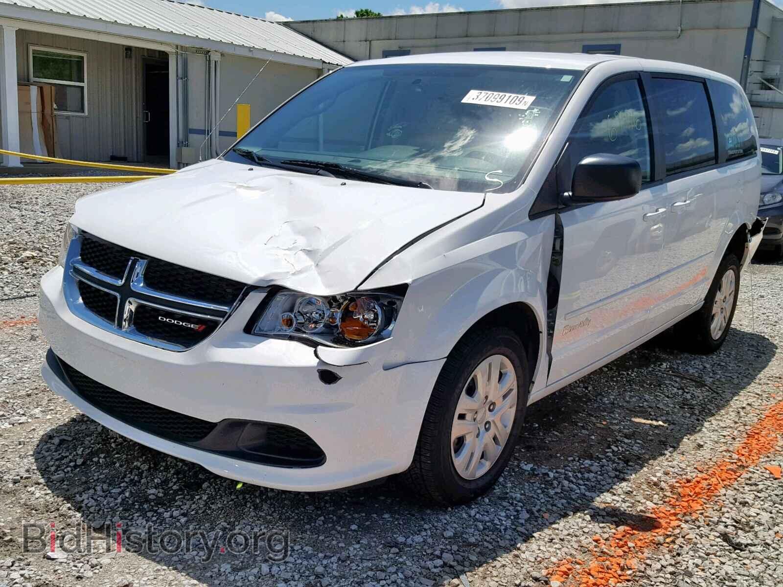 2016 DODGE CARAVAN - VIN: 2C4RDGBGXGR171241 - Фото 2