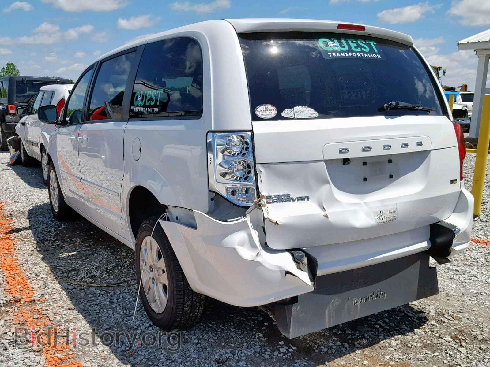 2016 DODGE CARAVAN - VIN: 2C4RDGBGXGR171241 - Фото 3