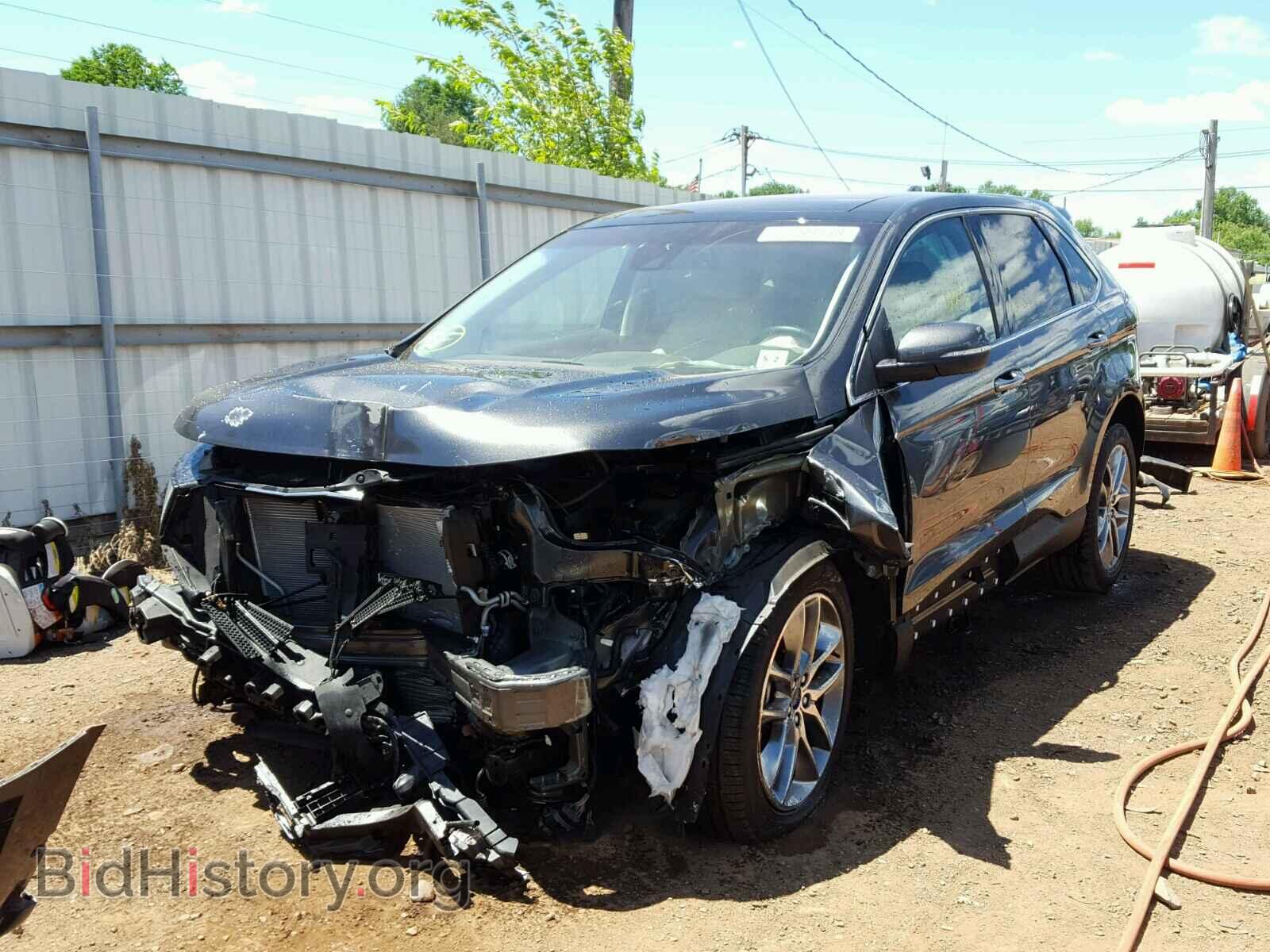 2016 FORD EDGE - VIN: 2FMPK4K97GBB69982 - Фото 2