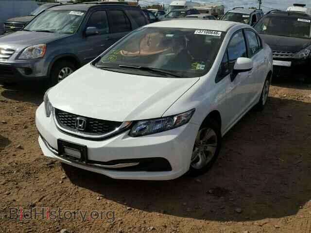 2013 HONDA CIVIC - VIN: 2HGFB2F55DH596325 - Фото 2