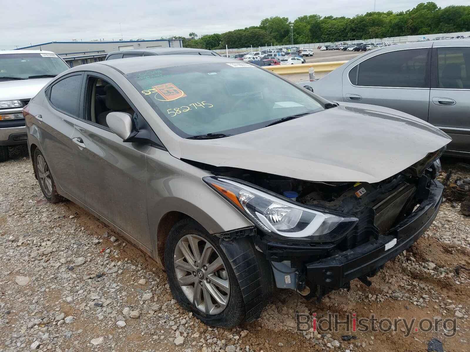 Photo 5NPDH4AEXFH582745 - HYUNDAI ELANTRA 2015